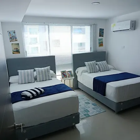 Morros Ctgna Americasconvention Lifestyle Playa Wi-fi Parquedero 2br * Cartagena