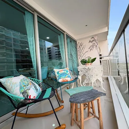 Morros Ctgna Americasconvention Lifestyle Playa Wi-fi Parquedero 2br Cartagena